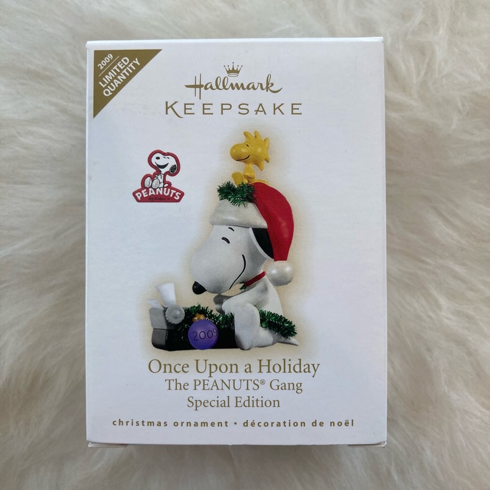 Hallmark Peanuts Ornament Snoopy and Woodstock